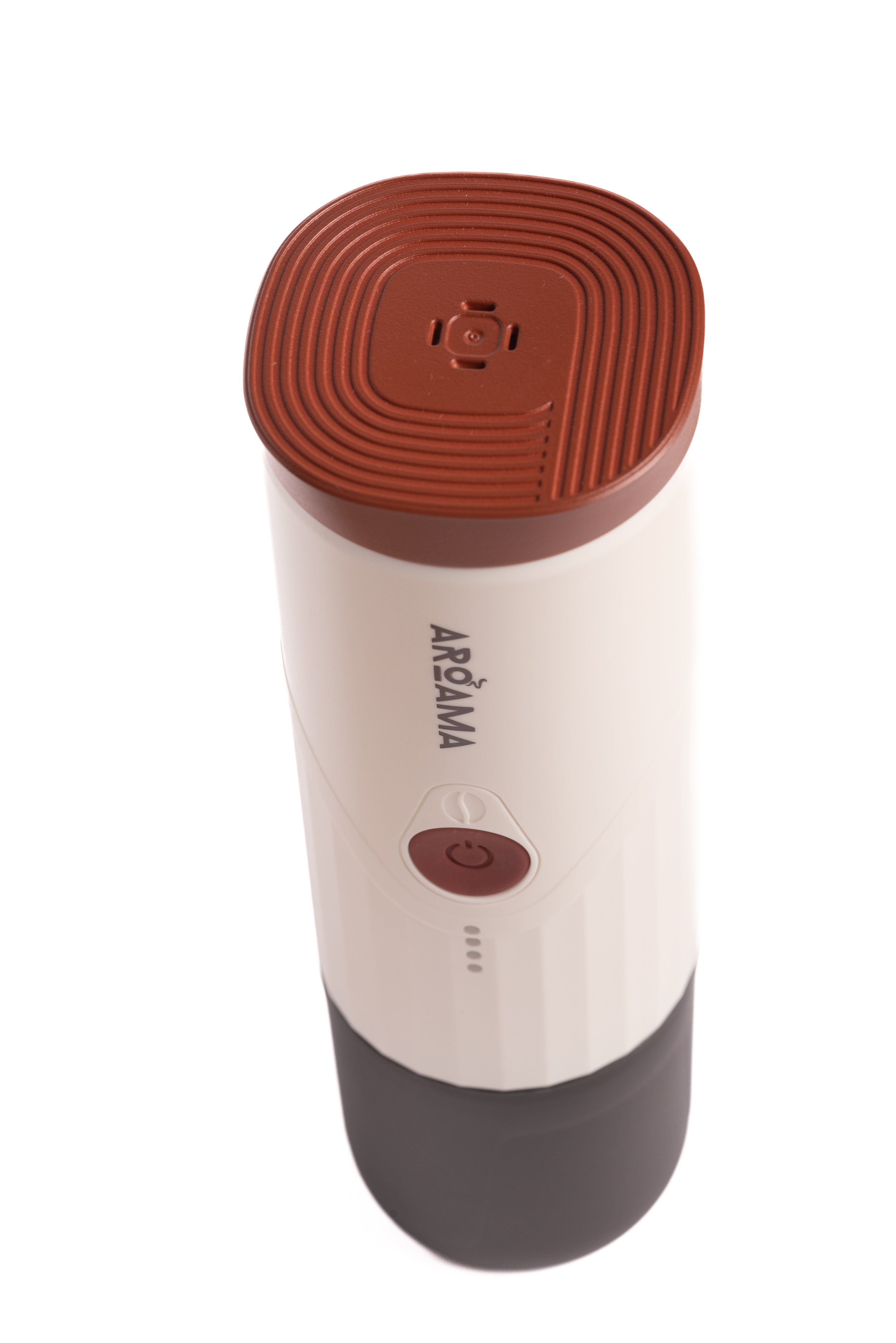 Portable Electric Espresso Maker - White/Brown