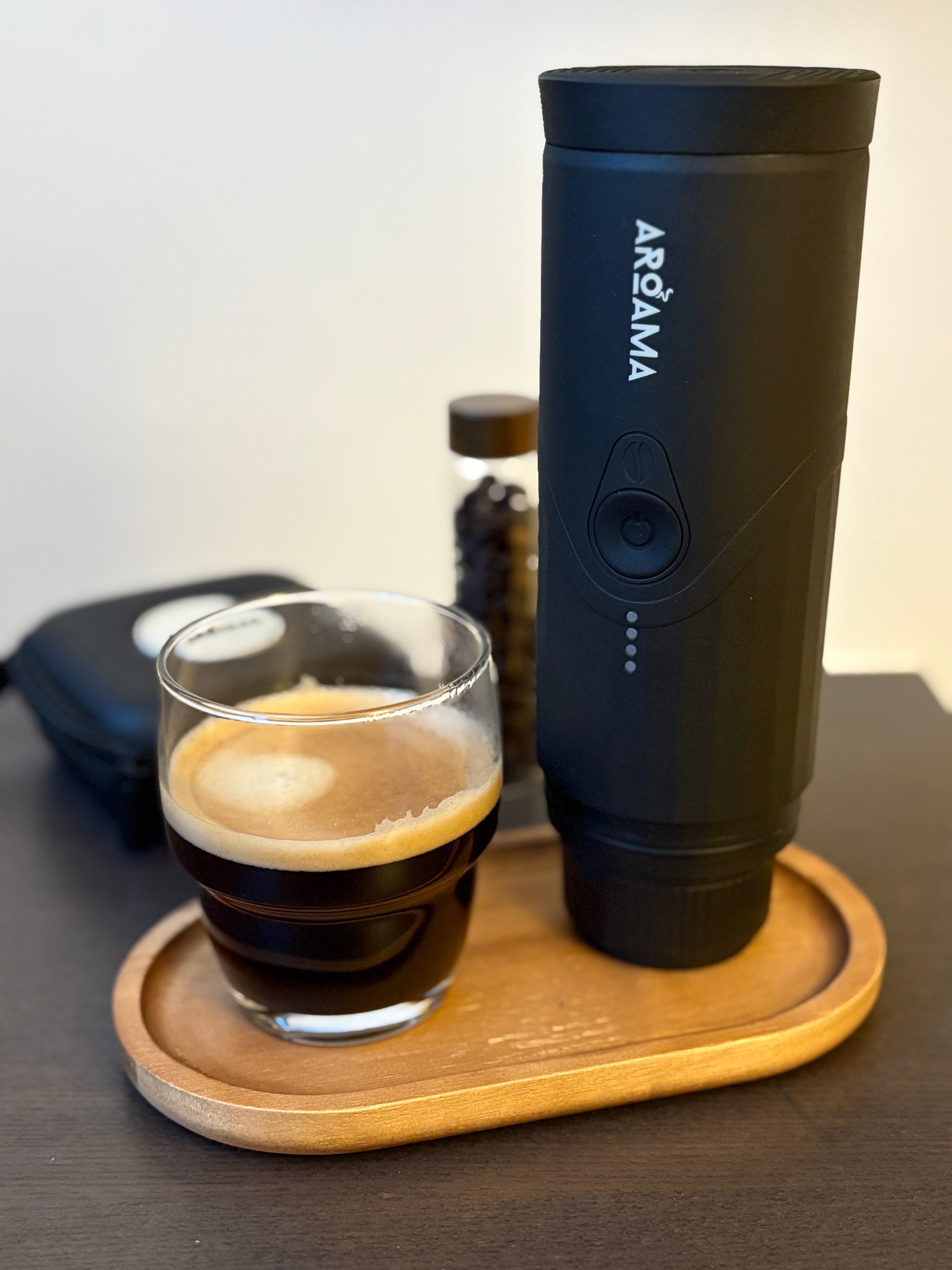 Aroama 2.0 Portable Electric Espresso Maker - Barista Quality Coffee Anywhere