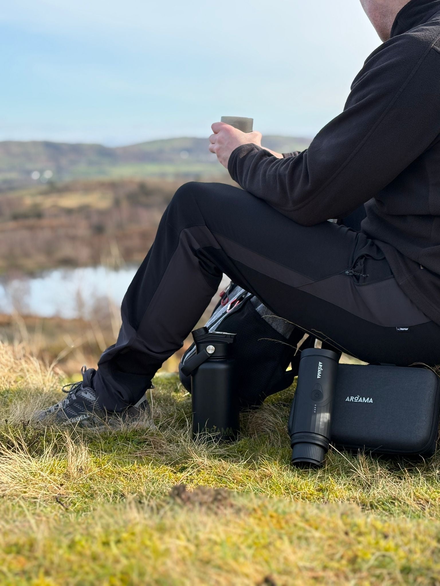 Aroama 2.0 Portable Electric Espresso Maker - Barista Quality Coffee Anywhere