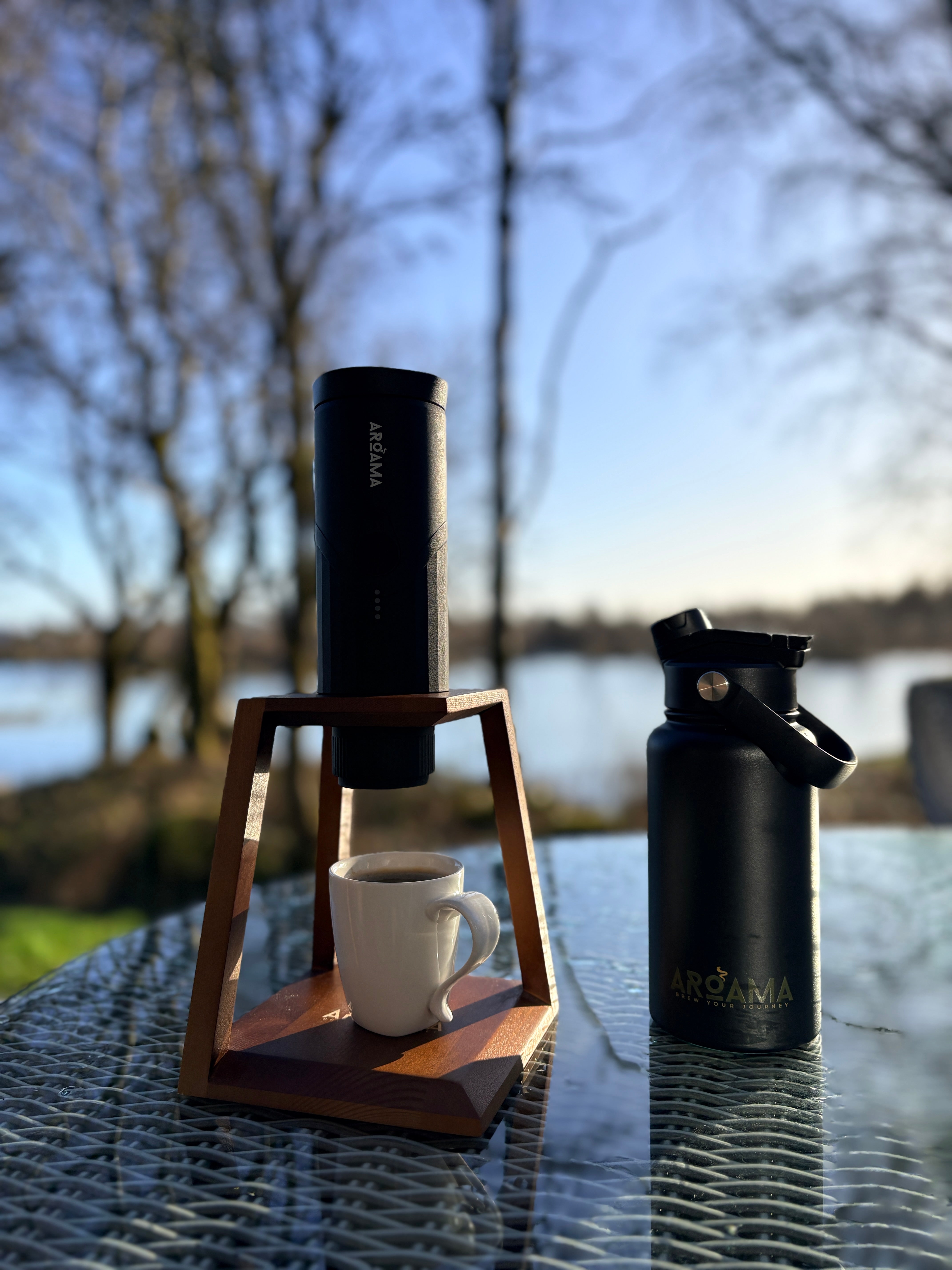 Aroama 2.0 Portable Electric Espresso Maker - Barista Quality Coffee Anywhere